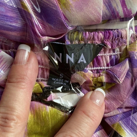 Halter Floral Ruffled Maxi Dress M L - Picture 7 of 9